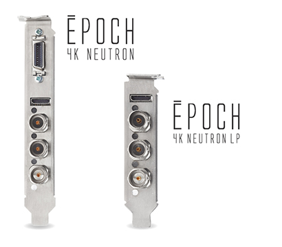 Epoch | 4K Neutron. Full Height and Low Profile Form Factors.