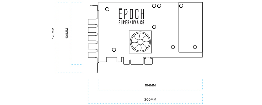 Epoch | Supernova CG. Product Dimensions 111.1mm x 185mm.