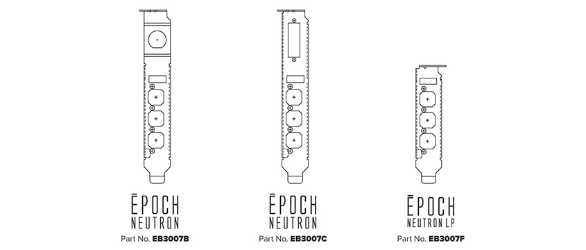 Epoch | Neutron. EB3007B. EB3007C. EB3007F.