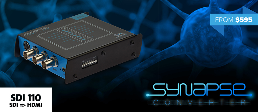 Bluefish444 - SDI Video Converters For Video Production - Synapse