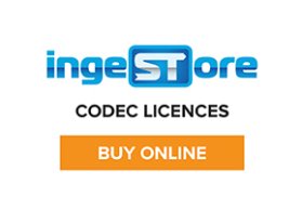 IngeSTore Codec Licences