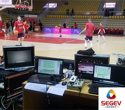 SegevSport drives mobile production on-air graphics with Bluefish444, Sonnet and Vizrt